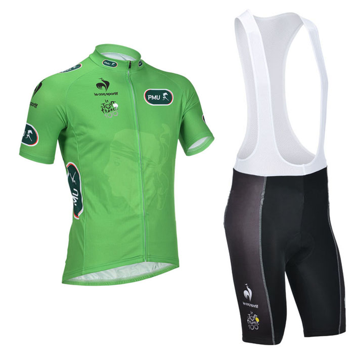 Maillot Tour de France 2013 mangas cortas triantes verde